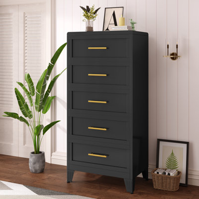 Metal 5 Drawer Dresser by Mercer41
