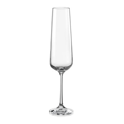 Sandra Fluted Champagne Glass 200ml Set/6