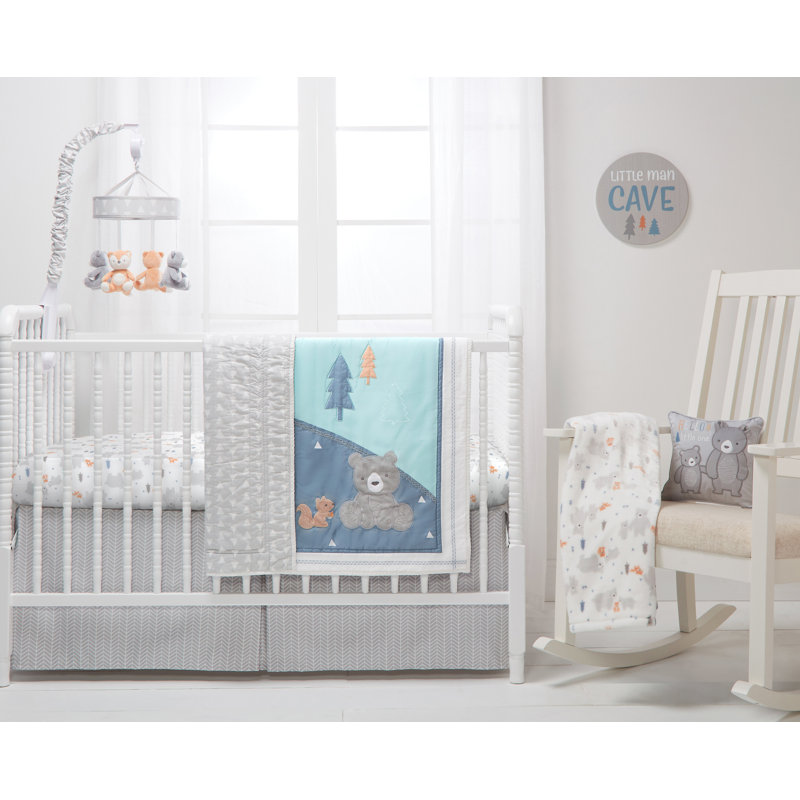 Drap-housse pour lit de bébé assorti