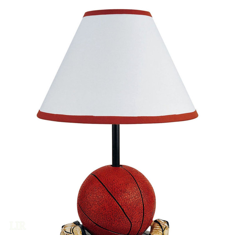 Lampe de table en céramique de 12 po de hauteur, interrupteur marche / arrêt, douille de lampe, lampe de table