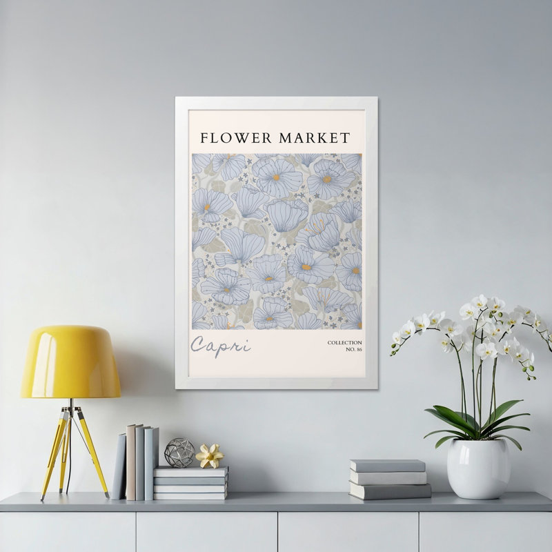 Colfax Single Picture Frame Print, 50.8cm H x 40.64cm W, White