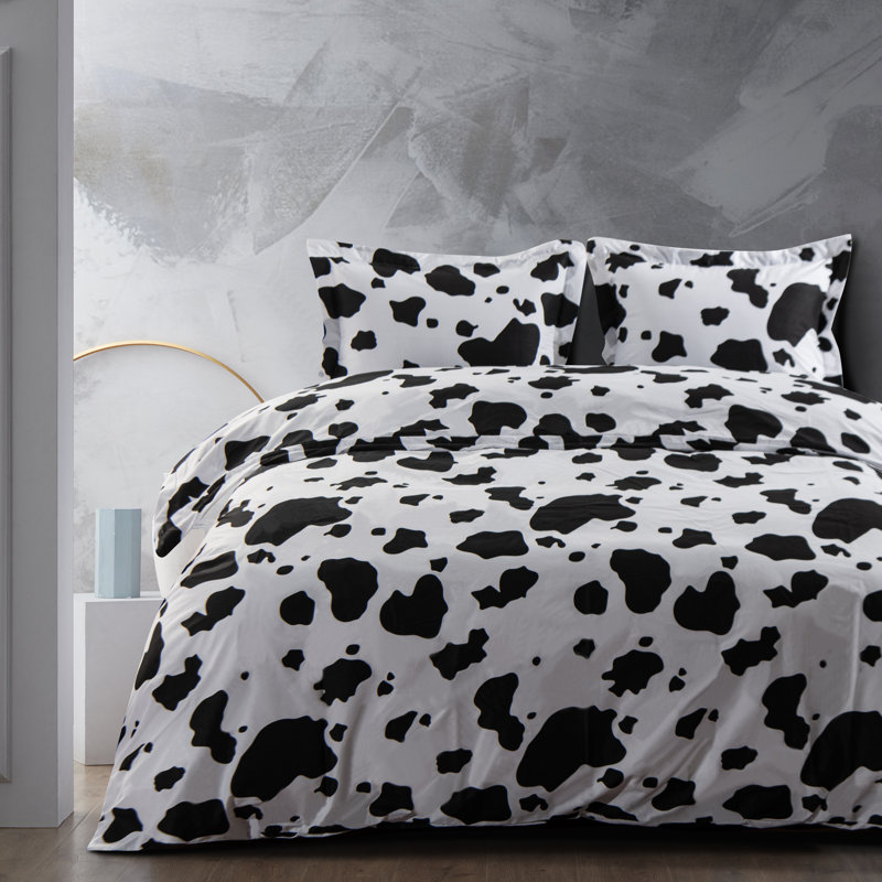 3 Piece Duvet Cover Set, Comforter Cover Set with Ties 100% Brushed Microfiber with Ties - NTBAY