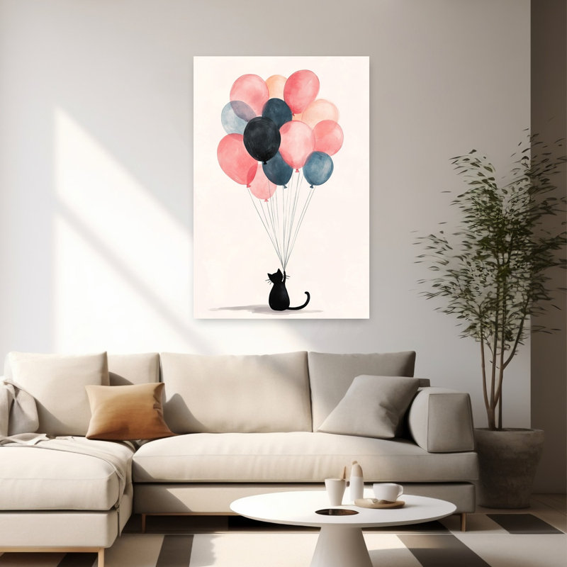 Art contemporain contemporain abstrait, H 60 po x l 40 po