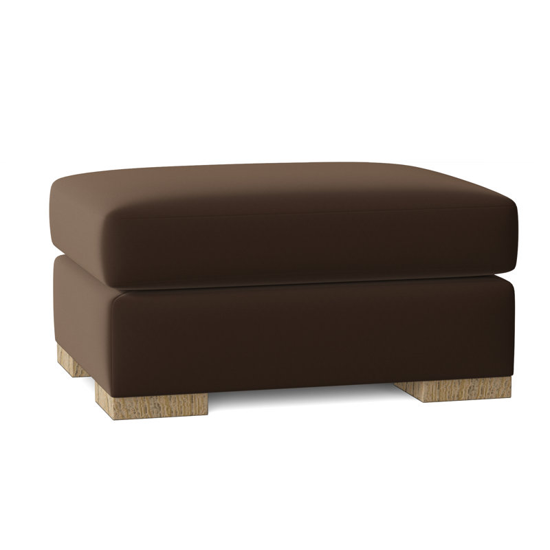 Repose-pieds Branam, Chocolat, Noir