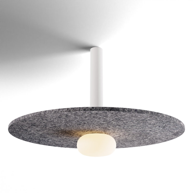 Combi 1 - Light LED Pendant, Charcoal