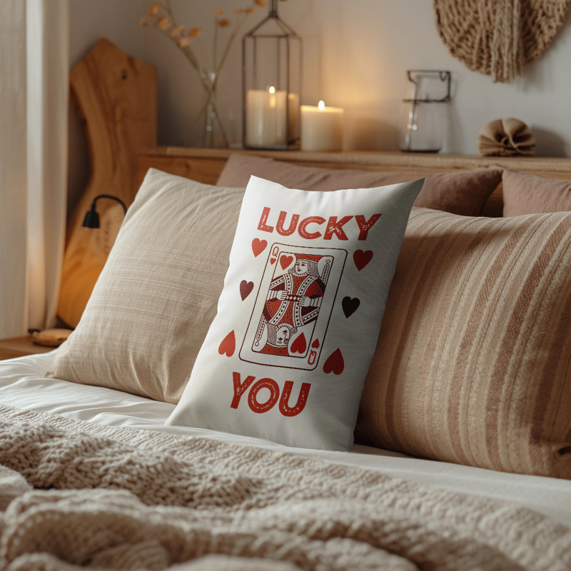 Oreiller en faux bois Luckyyou