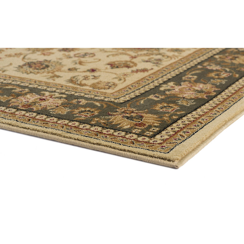 Tapis oriental ivoire Clarence, Rectangulaire 2 pi x 3 pi