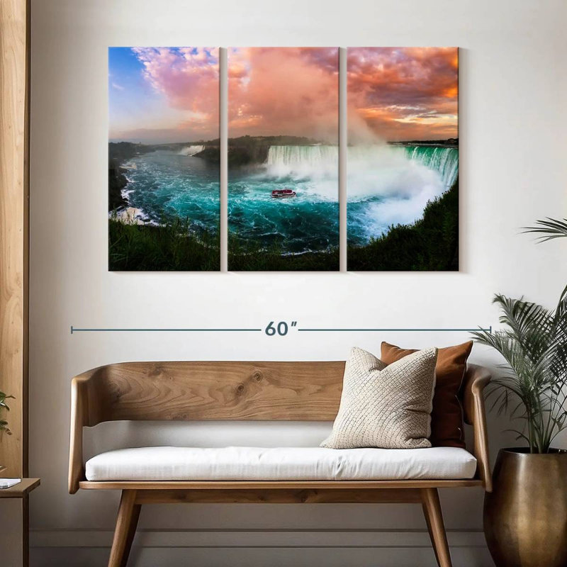 Alvord Niagara Falls Sunset Cruise, 32" H x 50" W