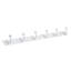 Portemanteau mural utilitaire en acier - 6 crochets-20460359