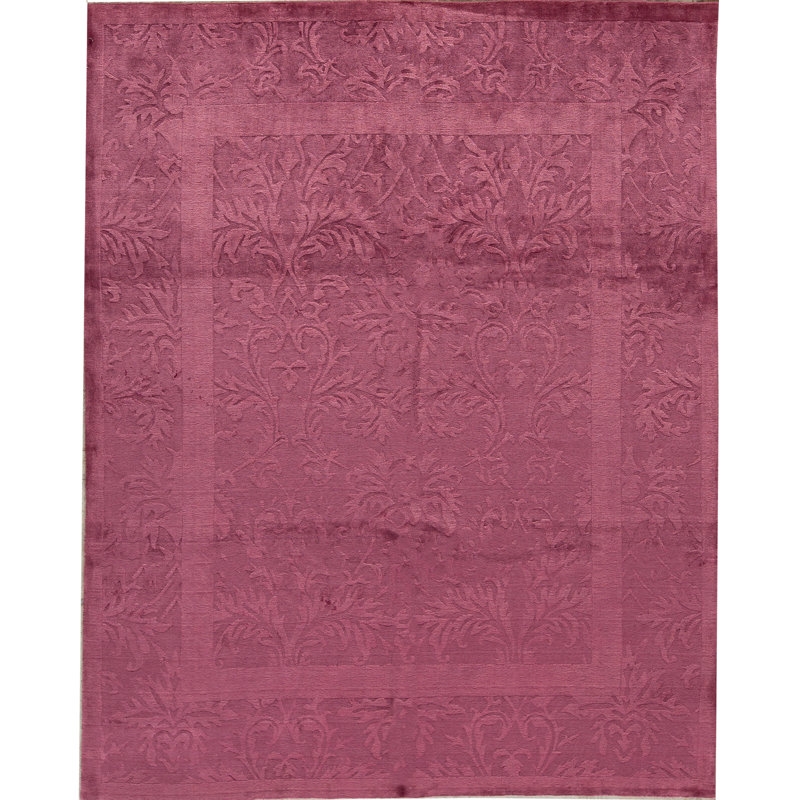 Handmade Floral Area Rug