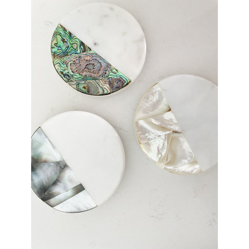 Mother of Pearl Candle Jar
