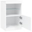 Basim 67cm H x 41cm W Standard Bookcase-796218564