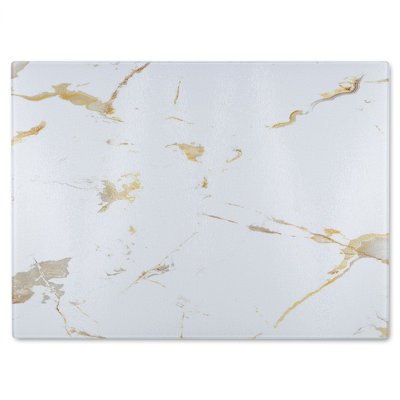 Marble Glass Chopping Board