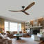 Solid Wood Ceiling Fan With Remote Control-1395345588-1395345584