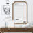 Farmhouse Whiteboard with Wood Frame 24x36in