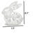 Filigree Easter Bunny Tabletop Decor