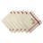 Murrin 100% Cotton Embroidered Square Napkin