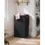 Bhargava Fabric Laundry Hamper with Handles-1304537115
