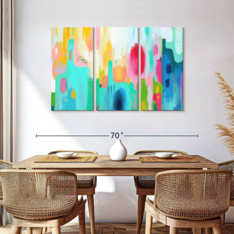 Avery Abstract Spring City, 36" H x 57" W