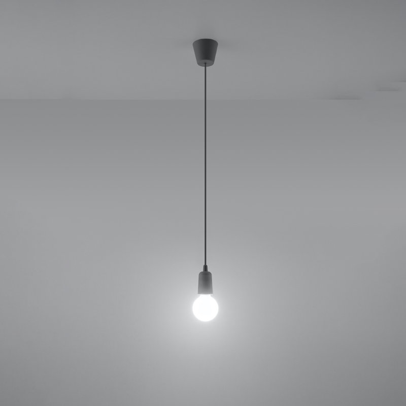 Borofsky 1 - Light White Pendant, Grey