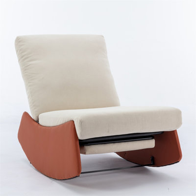 Modern Rocking Chair Recliner with Footrest for for Indoor Living Room Bedroom