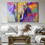 Animal «Rainbow Elephant Canvas Print» sur-98865958