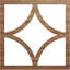 Médaillon de plafond ajouré en bois Statesman-63412341-63412321