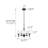 Jorelys 5 - Light Steel Dimmable Classic / Traditional Chandelier-86477502