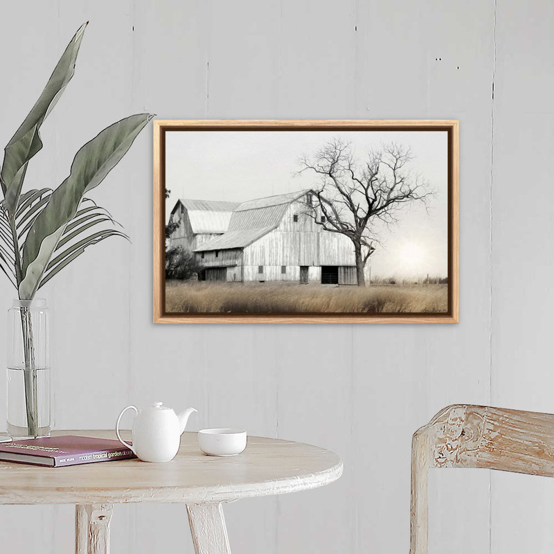 "Ohio Fields I" par Lori Deiter, reproduction d'art sur toile avec quincaillerie de fixation, H 17,25 po x l 25,25 po