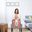 Chaise d'appoint grise