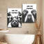 2 Piece Wrapped Canvas Wall Art