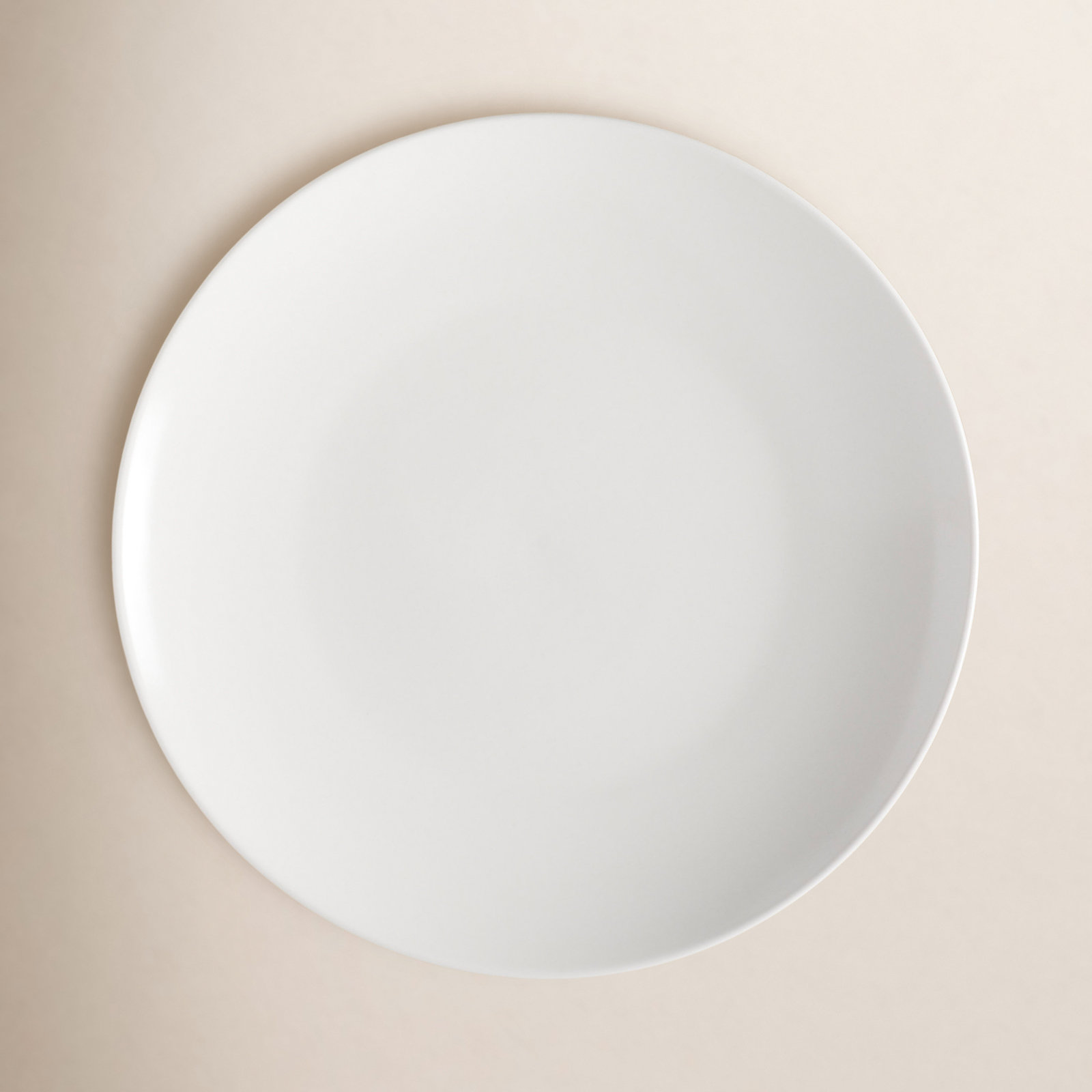 10" Dinner Plate, White