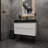 Golitz 35.5'' Single Bathroom Vanity with Stainless Steel Top-472983793