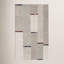 Rectangle Geometric Hand Tufted Wool Area Rug in Natural/Ivory-197565092