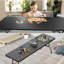 Table de banquet pliable portable en plastique 8 pi - intérieur et extérieur-123498303-123498313