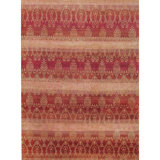 Himalayan Moroccan Area Rug in Rust