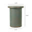 Petite table d'appoint ronde moderne, table d'appoint de jardin