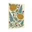 Plantes et fleurs avec motif floral jaune et bleu-1295970854