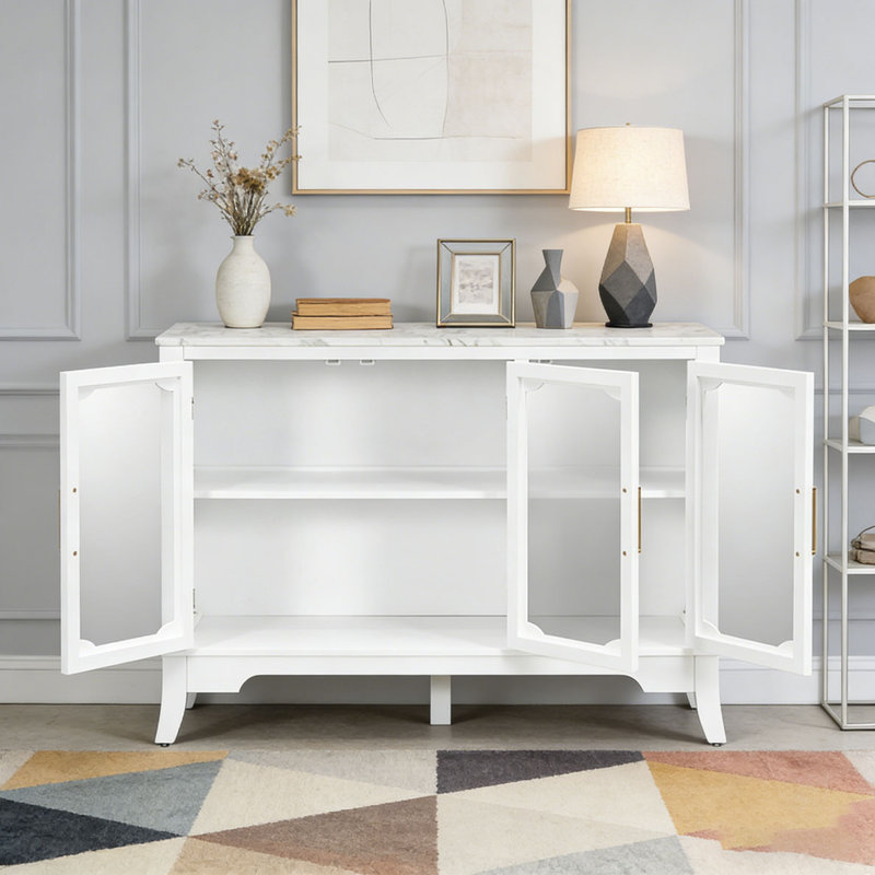 Armoire de rangement, Blanc ancien