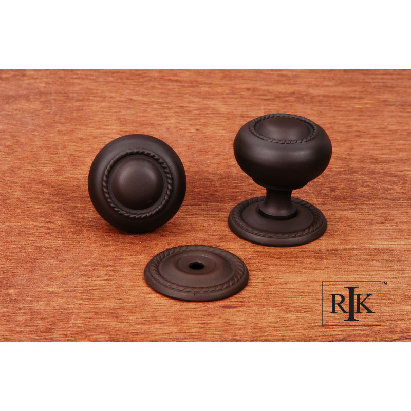 CK Series Mushroom Knob, Oil Rubbed Bronze, Small