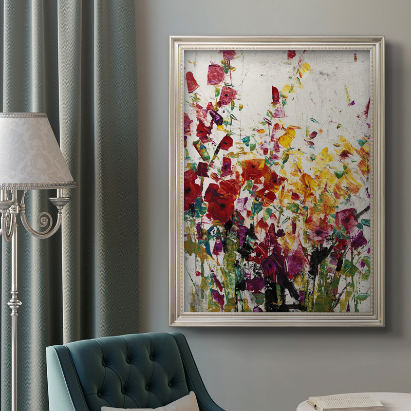 Fleurs sauvages I - reproduction de photo sur toile, L 21 po x H 25 po