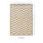 Hand Hooked Wool Chevron Indoor Rug-16363692