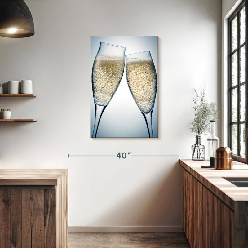Yarlin Toasting Champagne, 36" H x 24" W