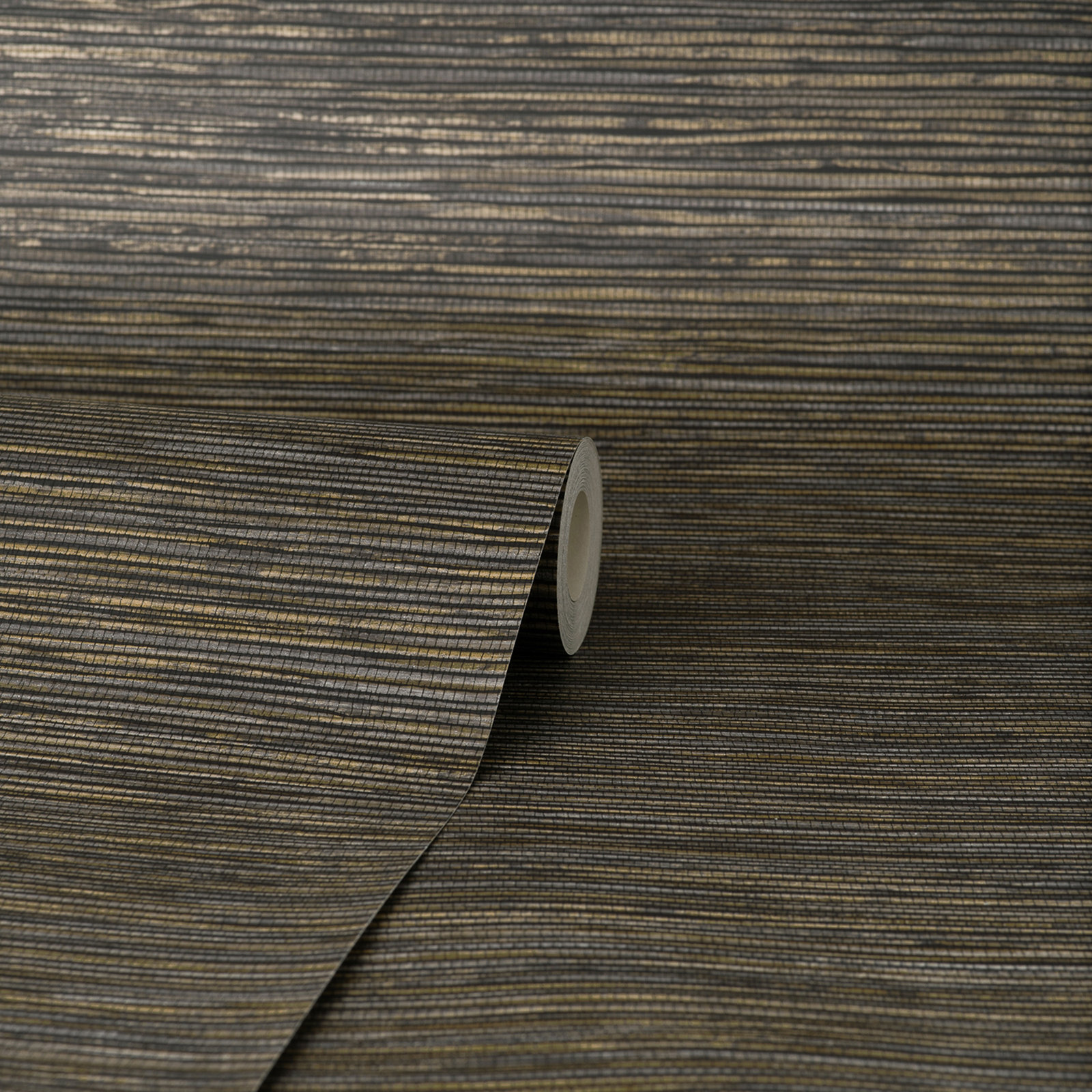 Aluta Wallpaper Double Roll, Charcoal