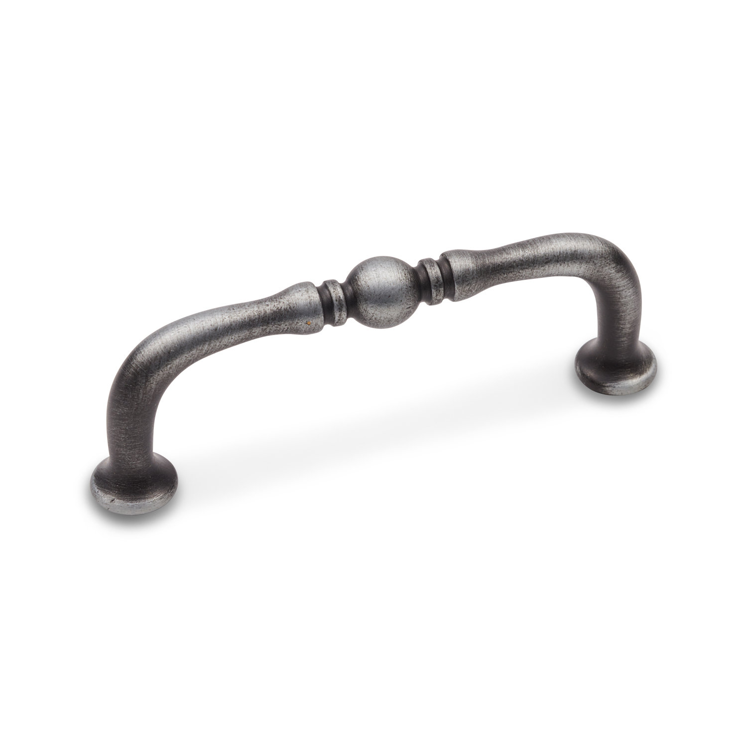 CP Series Elongated Arch Cabinet Pull, Distressed Nickel