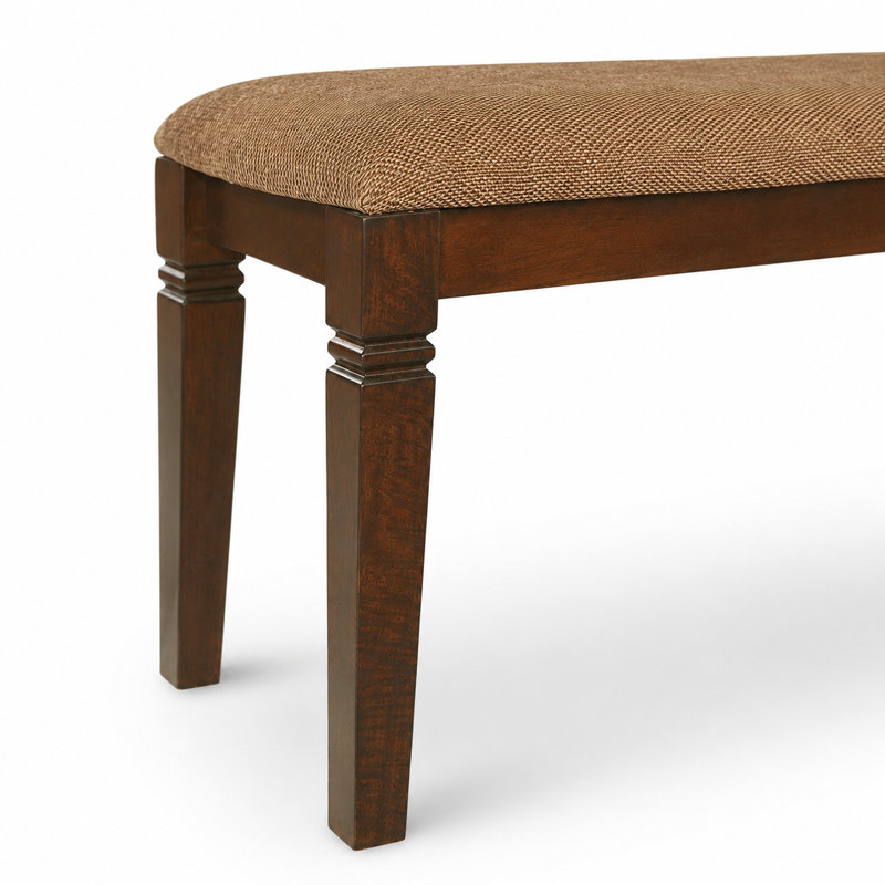 Banc de salle à manger rembourré Lansdowne 47,75 po avec finition expresso