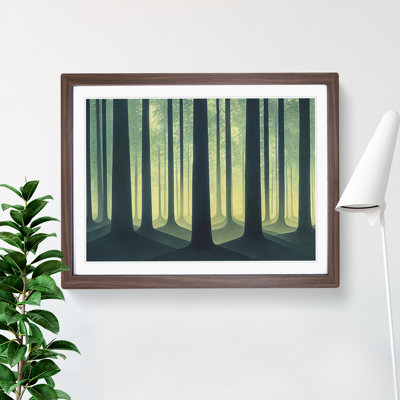 Luminous Forest - Single Picture Frame Print