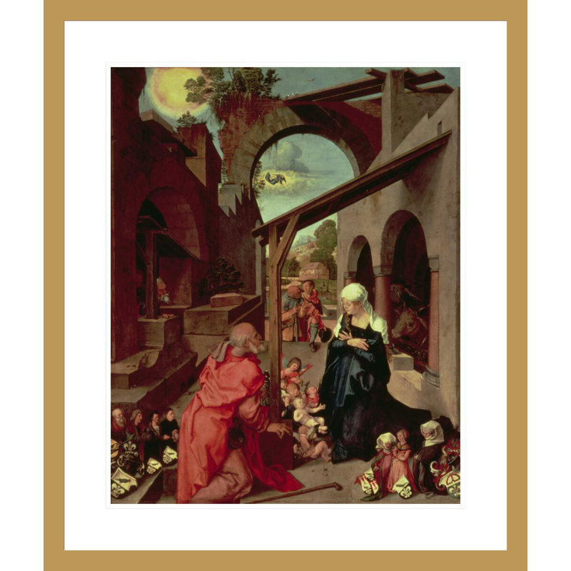 Retable Paumgartner par Albrecht Dürer, impression giclée sur cadre, H 27,75 po x l 23,5 po