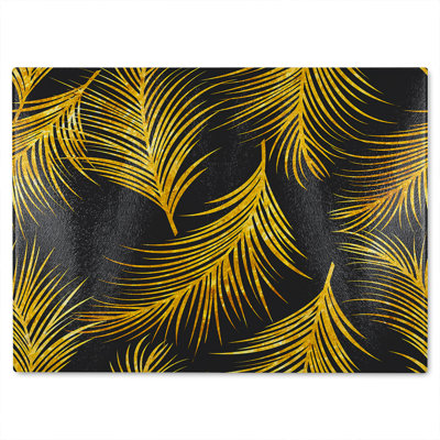 Tropical Glass Chopping Board