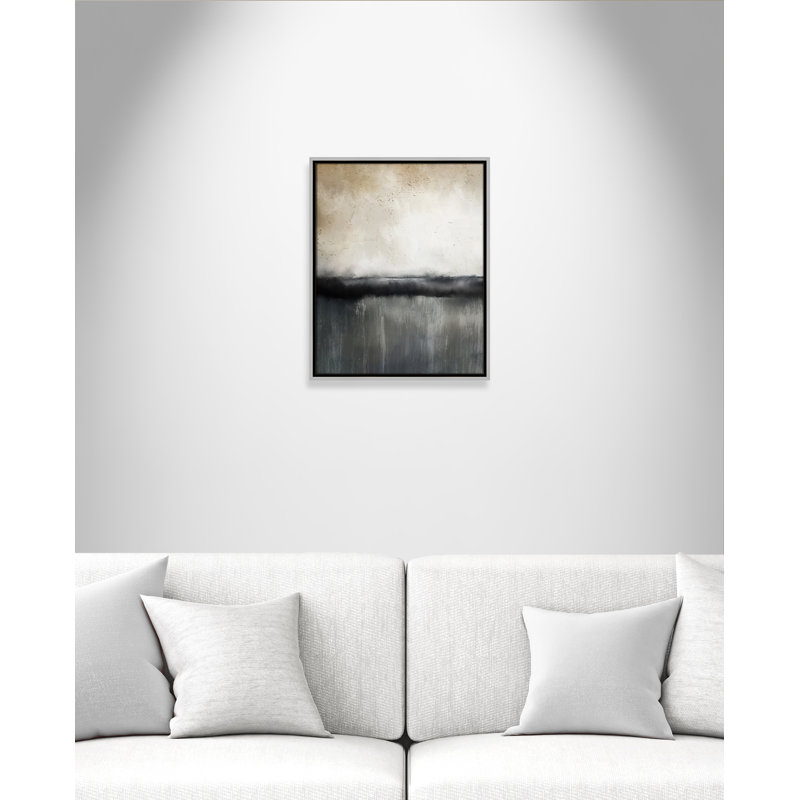 «Dorota Sunset» par Kimberly Allen, reproduction, H 21,5 po x l 17,5 po, Toile encadrée, Argent argent
